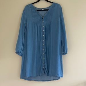 Old Navy Blue Long Sleeve Dress!